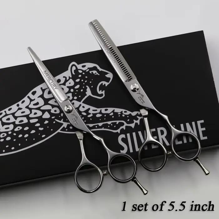 Ciseaux à cheveux professionnels 5/5,5/6/6,5 pouces – Kit de coiffure de haute qualité (ciseaux de c