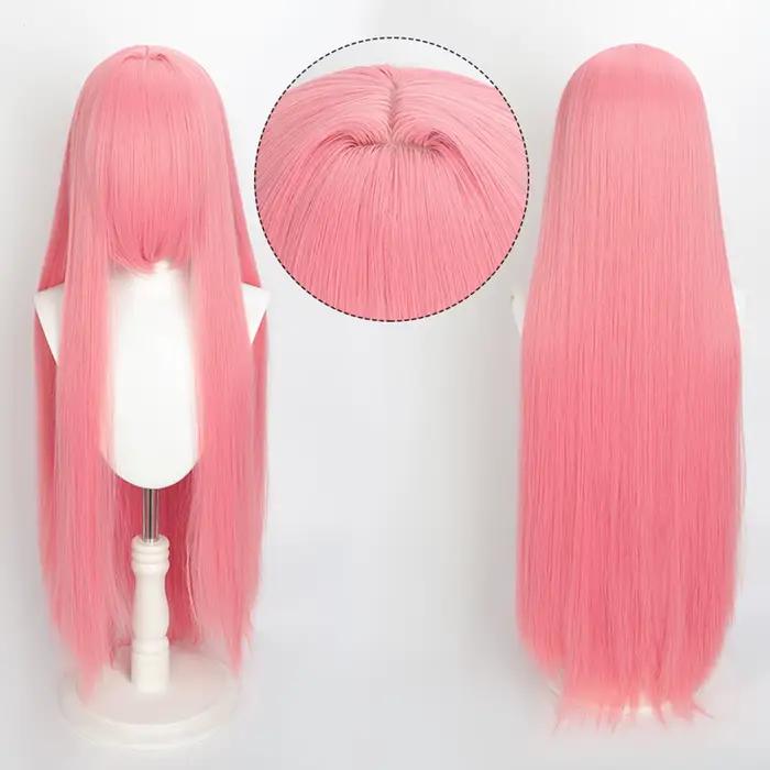 Perruque colorée longue de 100cm, perruques de fête pour Costume de Cosplay Anime, perruque synthéti