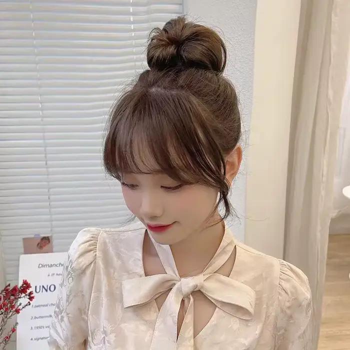 Pince à cheveux élégante en plastique, forme citrouille, pour femme, accessoire de mode pour l'arriè