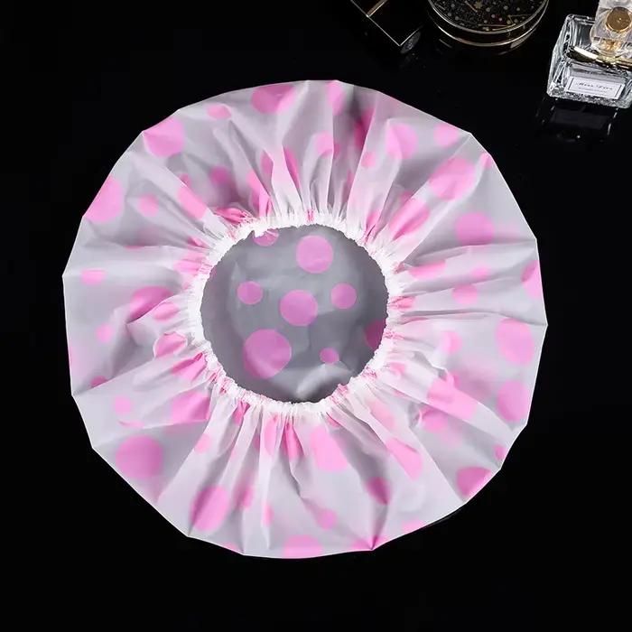 Bonnet de séchage des cheveux, serviette en microcarence, bain rond, absorbant l'eau, chapeau de dou