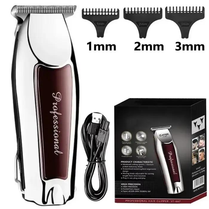 Tondeuse à cheveux tondeuse sans fil Rechargeable pour hommes toilettage professionnel électrique ba