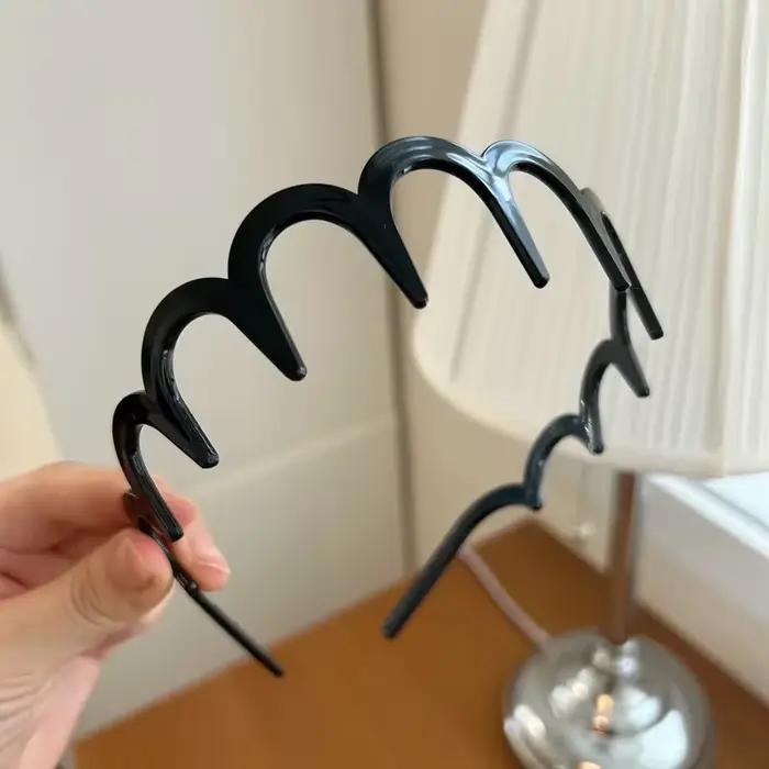 Nouvel accessoire capillaire pour femme, version coréenne, serre-tête simple à dents pour maintenir 