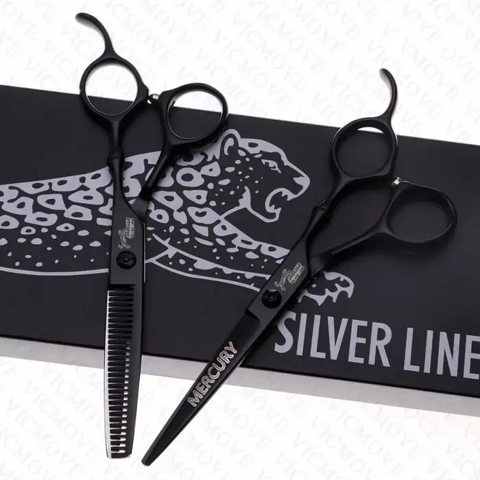 Ciseaux de coiffure professionnels de haute qualité, 5.5 et 6.0 pouces, coupe de cheveux + ciseaux a