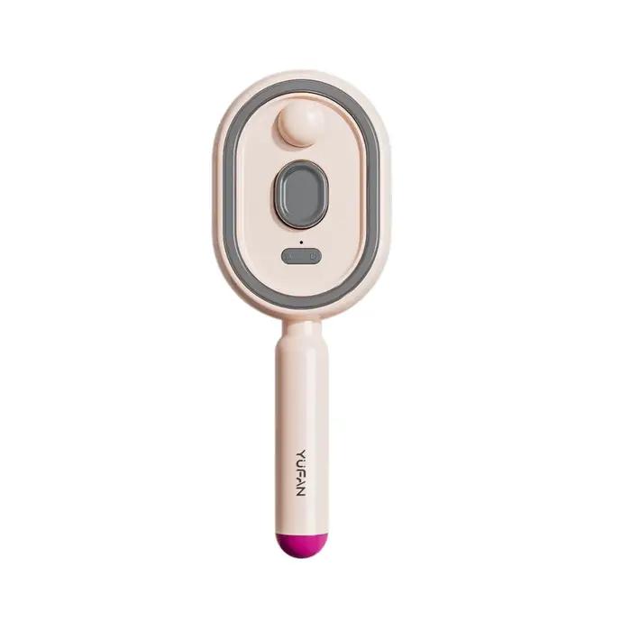 Brosse à cheveux électrique pulvérisatrice, soin capillaire à l'huile essentielle sans rinçage, peig