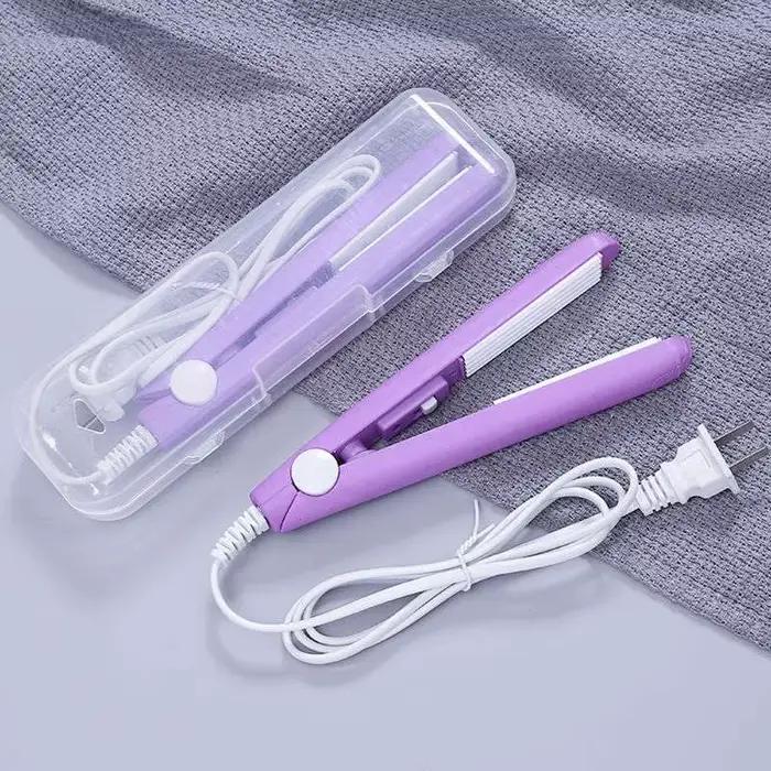 Mini fer à cheveux Pro 3 en 1 200 ℃   Fer à friser électrique avec attelle ondulée, bigoudi rose, fe