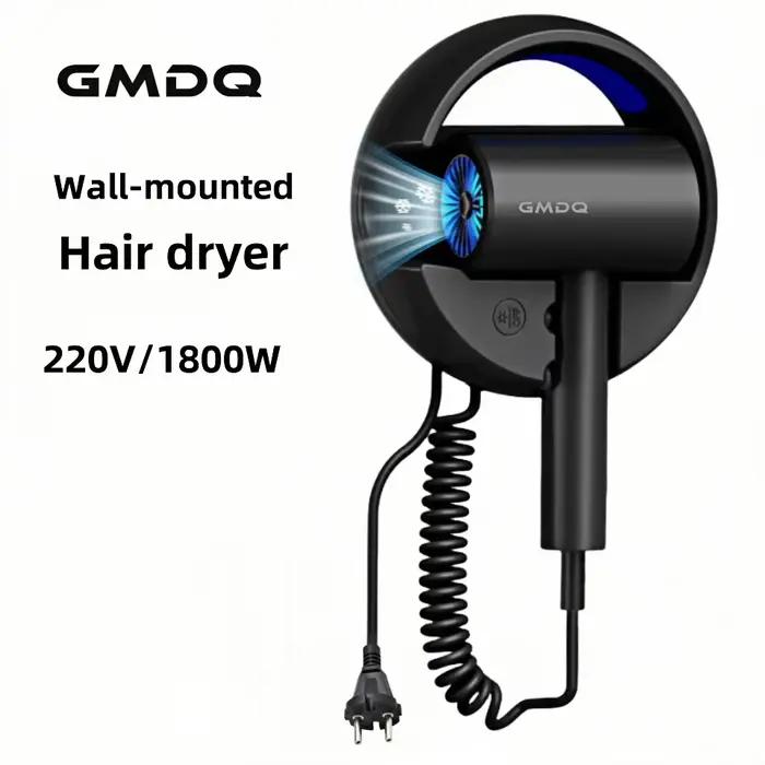 GMDQ – sèche-cheveux mural 1800W, Protection contre la surchauffe, prise européenne 220V, Design mod