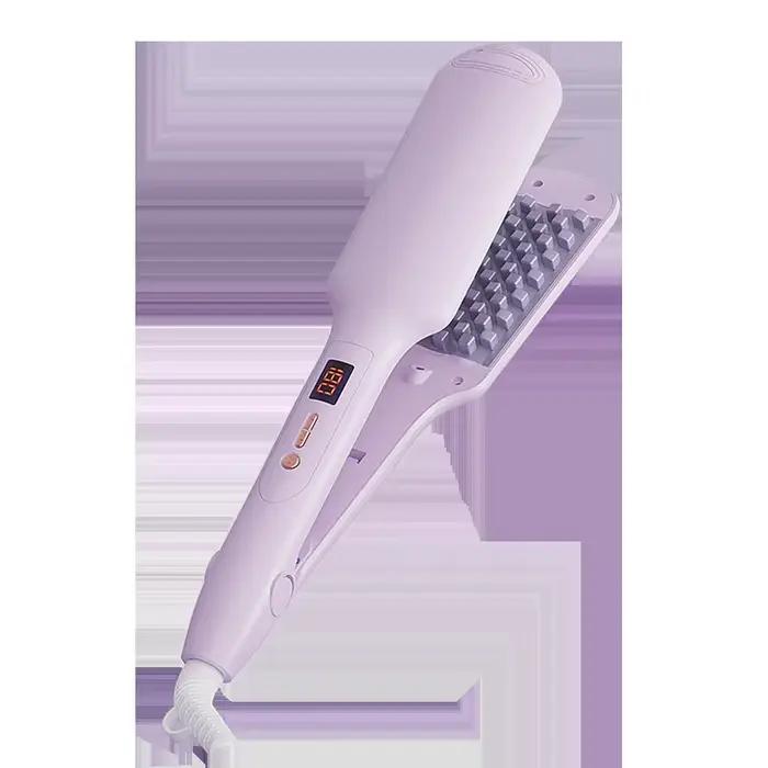 Fer à sertir volumisant pour cheveux, grille 3D, fer ondulé moelleux, Volume durable de 1.5 pouces, 