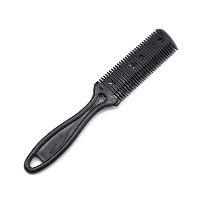 Peigne de coupe de cheveux amincissant Double face, peigne de rasoir double face, utilisé pour coiff