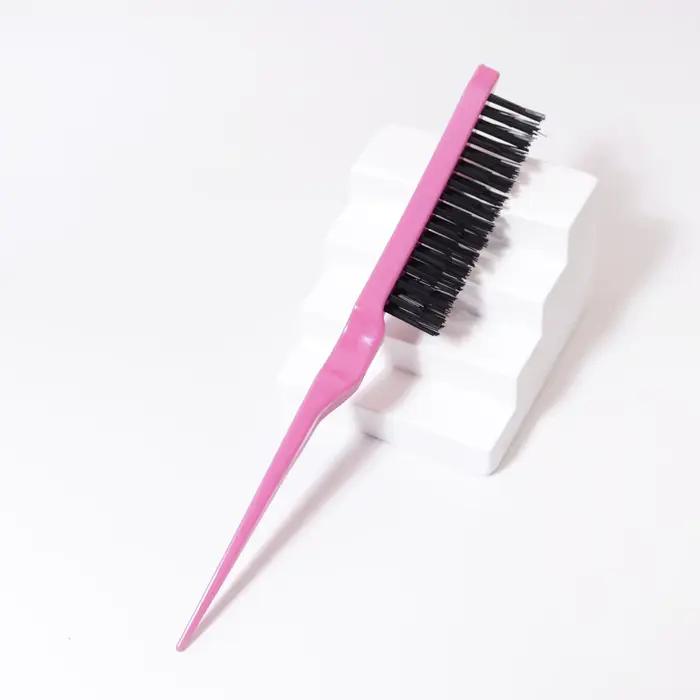 Brosse à queue de Rat 1/7 pièces, pour le peignage du dos, le volumisation des racines et le Massage