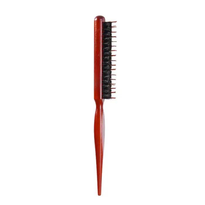 WANMEI 1/2 pièces brosse à cheveux Premium avec manche en bois-réduit les frisottis et la statique-e