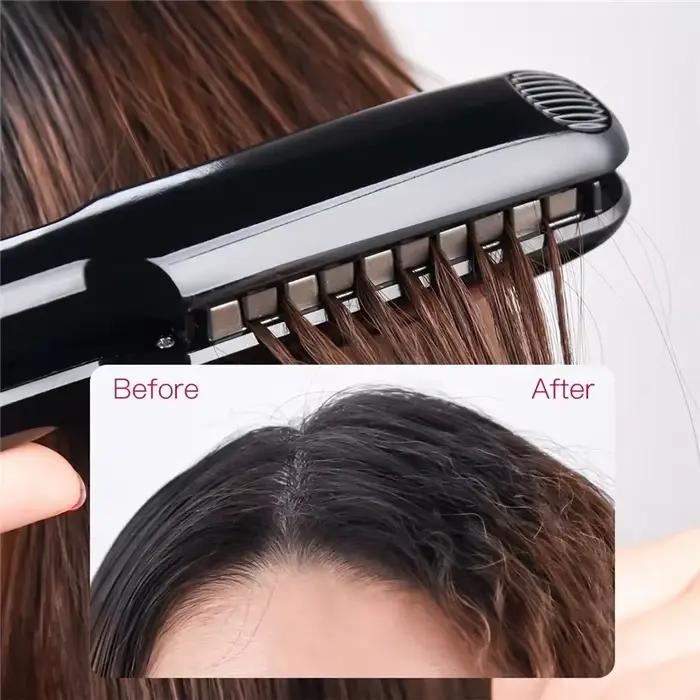 Fer à cheveux volumisant professionnel en céramique, volume de cheveux durable pour cheveux courts o