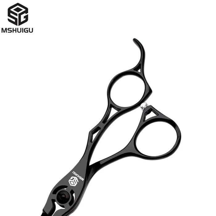 MSHUIGU – ensemble de ciseaux de barbier professionnels japonais 440C, 6-6.5-7 pouces, ciseaux à eff