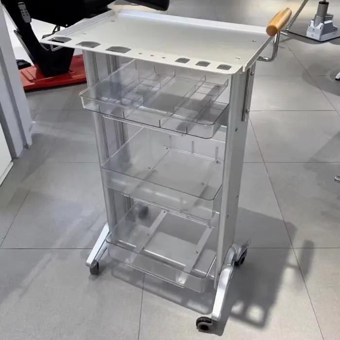 Armoire de rangement pour outils de coiffure double face pour salon