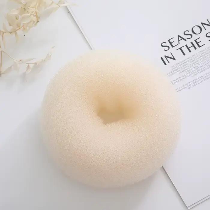3 pièces chignon beignet mousse magique produits coiffure paresseux cheveux accessoires pour filles 