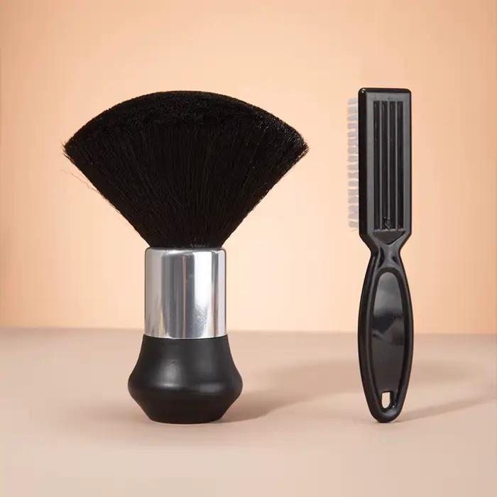 Coiffure brosse douce noir coiffure balayage cou nettoyage des cheveux Duster coupe de cheveux annea