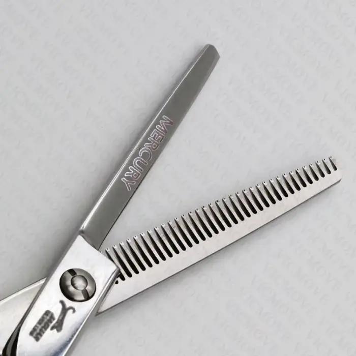 Ensemble de ciseaux de coiffure professionnels de 5.5 pouces, coupe + ciseaux de barbier amincissant