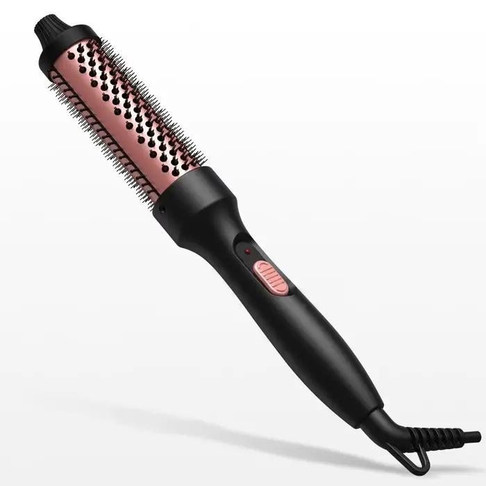Brosse thermique électrique 3 en 1, brosse ronde de 32mm, brosse volumisante, fer à friser chauffant