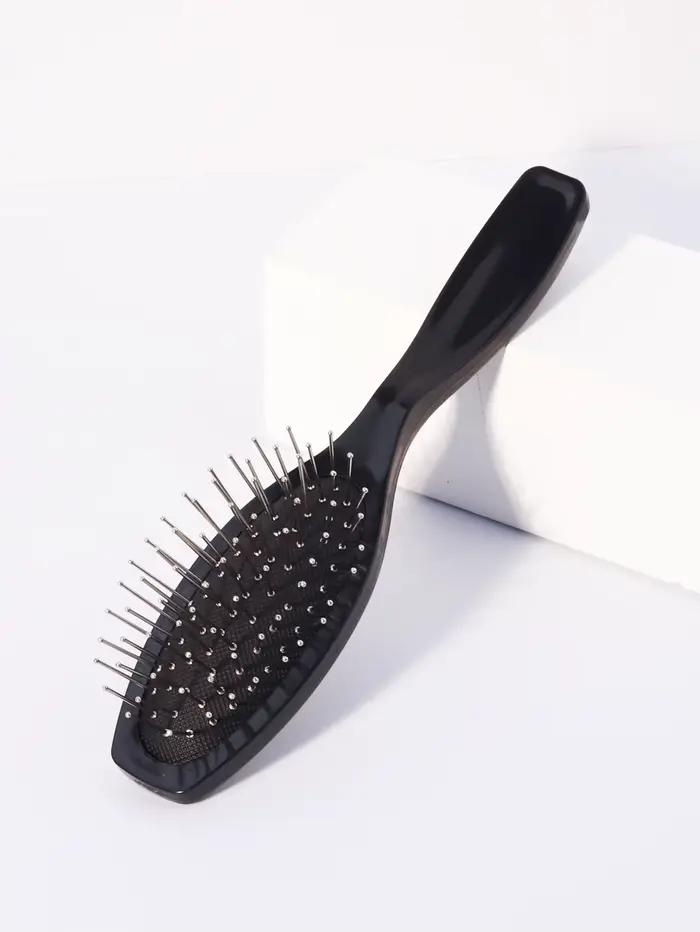 Brosse à perruque avec fil antistatique, peigne professionnel en acier inoxydable, spécial pour perr