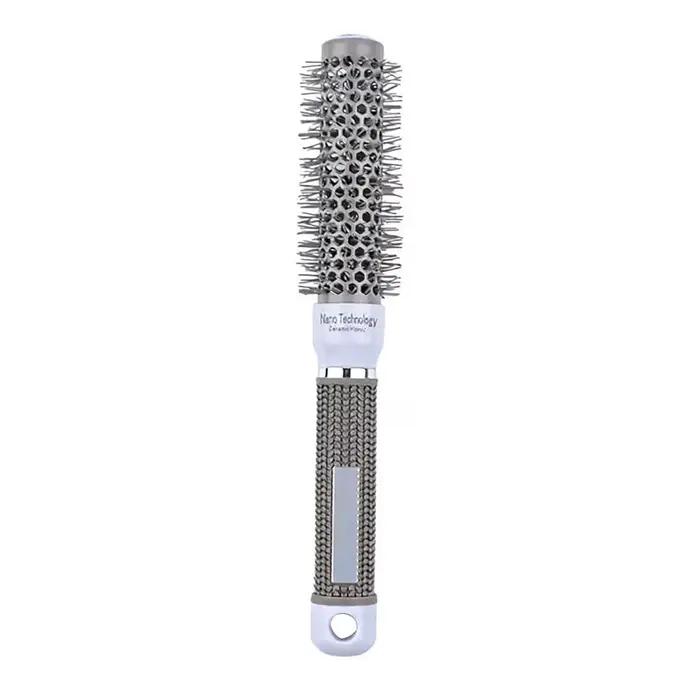 Brosse à cheveux ionique en céramique, brosse thermique en céramique ionique, peigne rond pour coiff