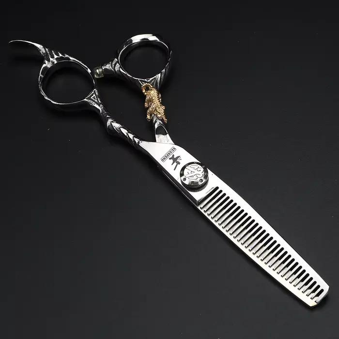 XUANFENG – ciseaux à cheveux professionnels de 6 pouces, ensemble de ciseaux de coupe et d'amincisse