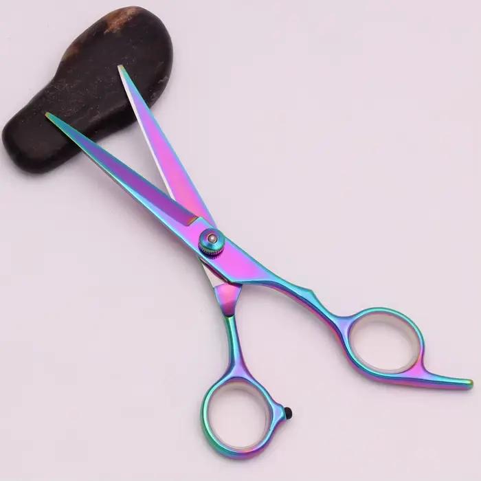 Ciseaux à cheveux professionnels de 6.0 pouces, ciseaux de coupe amincissants, ensemble de coupe de 