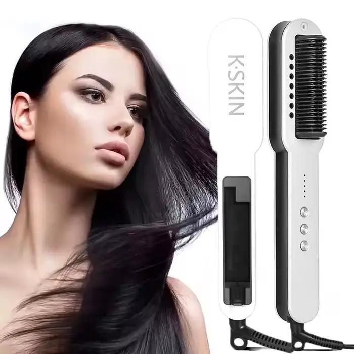 Salon professionnel 2in1 Steampod Nano Spray fer à lisser soins de beauté vapeur chaude ionique chev