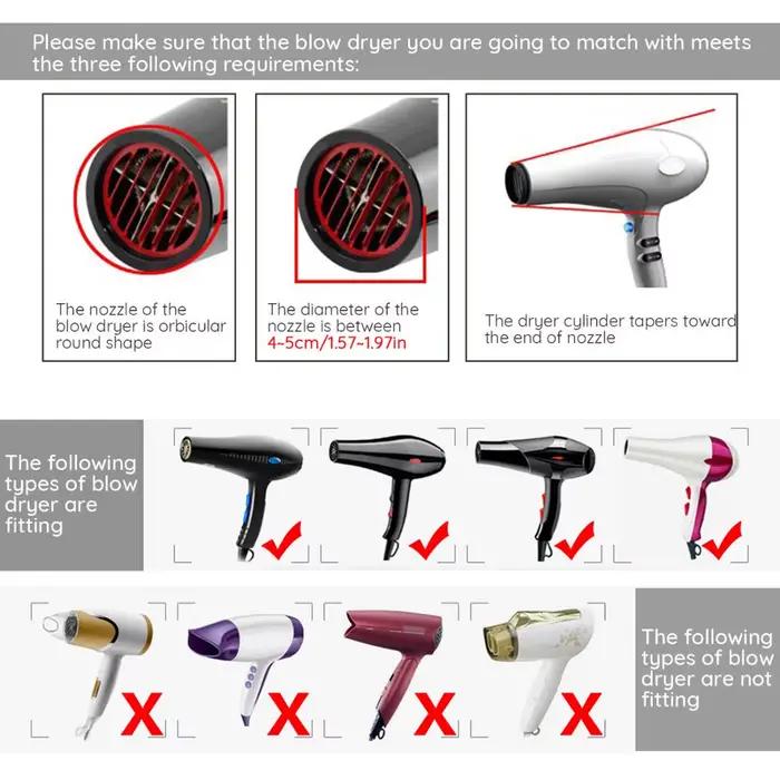 Segbeauty-Couverture de diffuseur de cheveux pour salon de coiffure, bouclés, soins des cheveux, sou