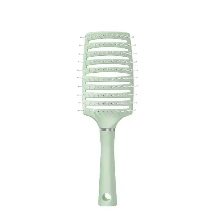 Brosse à cheveux démêlante, peigne de Massage du cuir chevelu creux, peigne à dents larges, brosse d