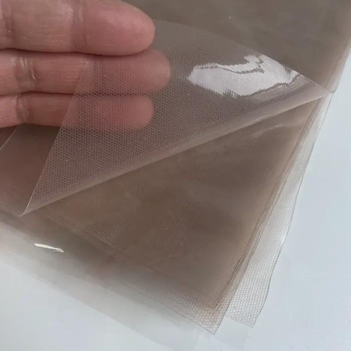 Tissu en silicone antidérapant 10 cm x 30 cm pour bases de perruques, fabrication de perruques, et r