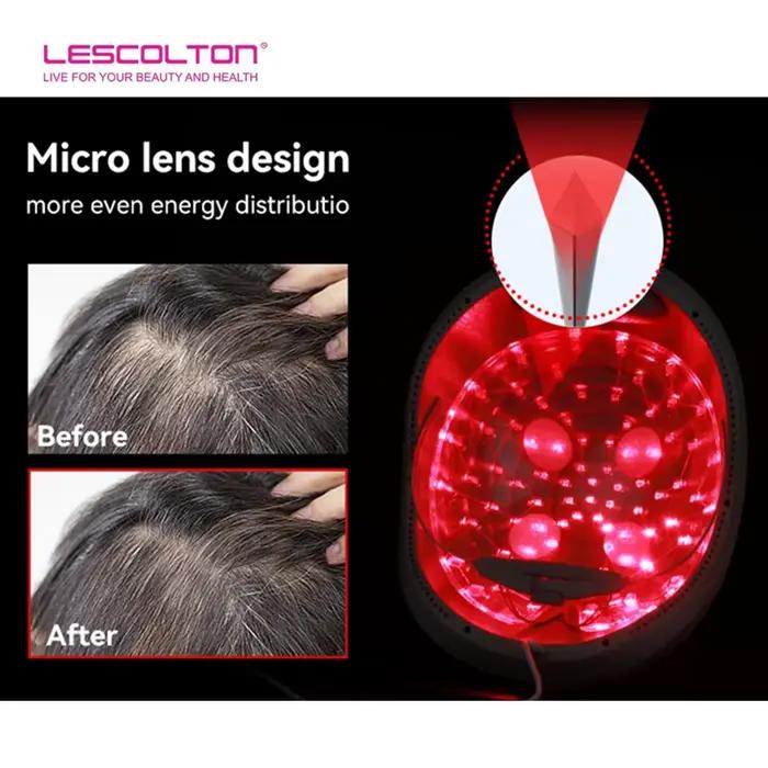 Bonnet de croissance des cheveux Anti-perte de cheveux croissance des cheveux casque Laser chapeau r