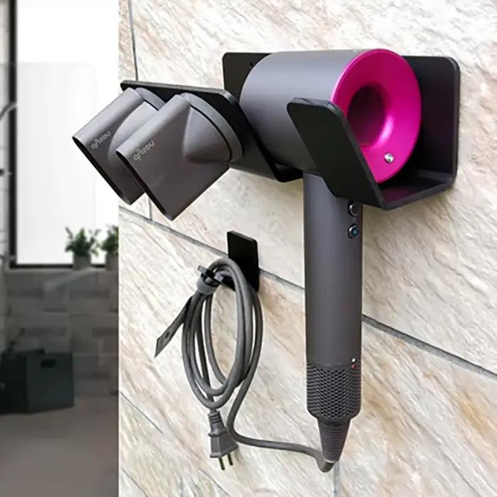Support de rangement pour sèche-cheveux Dyson Airwrap, étagère de rangement pour salle de bain, orga