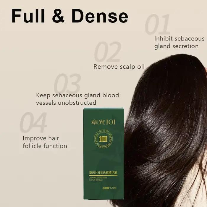 Tonique capillaire Zhangguang 101B, sérum pour cuir chevelu, 101M, 120ML, thérapie de médecine chino