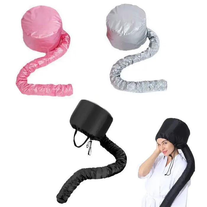 Bonnet de coiffure pour cheveux secs, pratique et réglable, pour SPA, chauffé, vapeur pour sèche-che