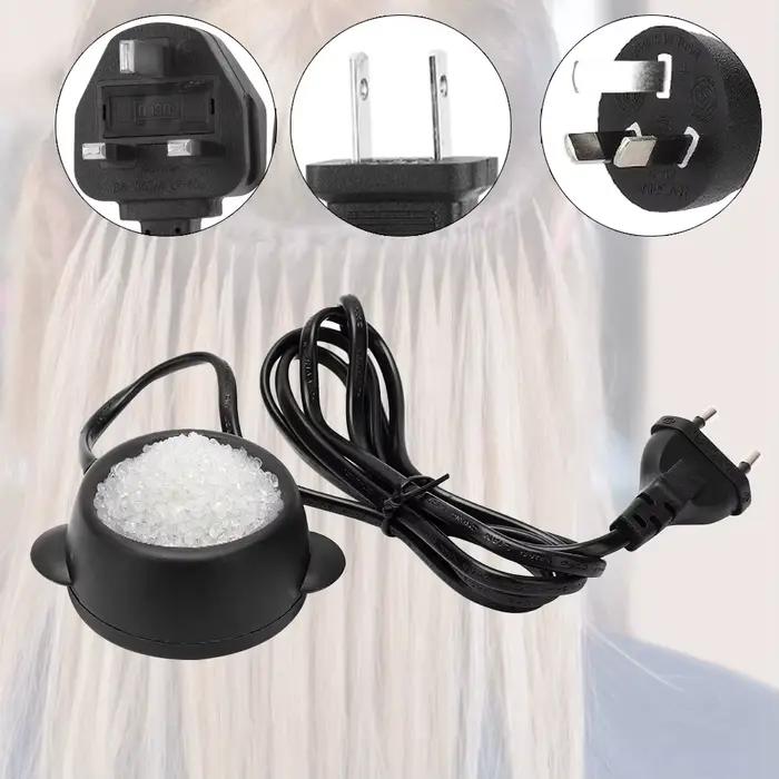 Mini Pot de colle chaude pour faire fondre la kératine, outils d'extension de cheveux, outils profes