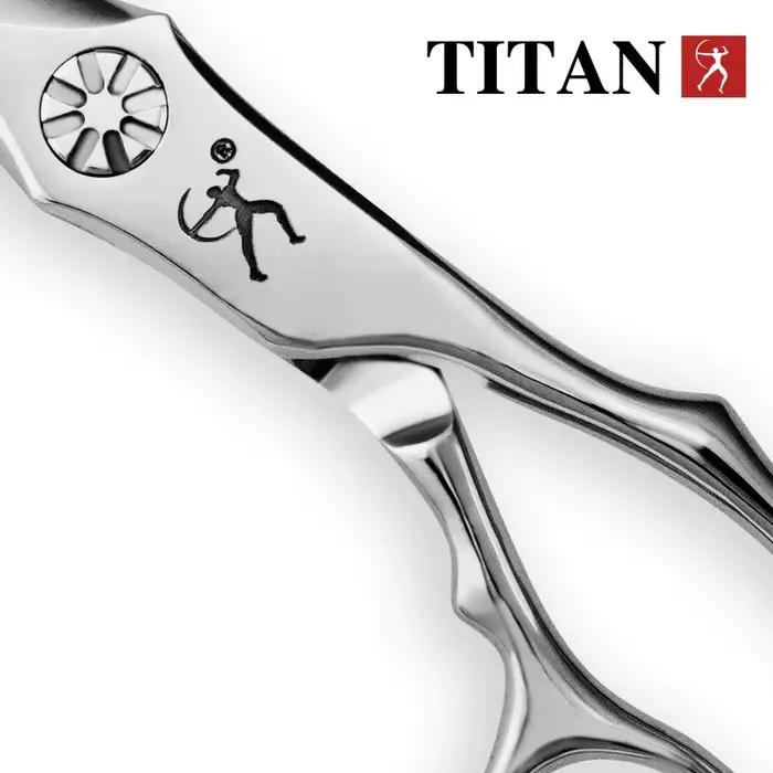 Ciseaux à cheveux Titan en acier vg10, ciseaux tranchants, ciseaux de coiffure professionnels, cisea