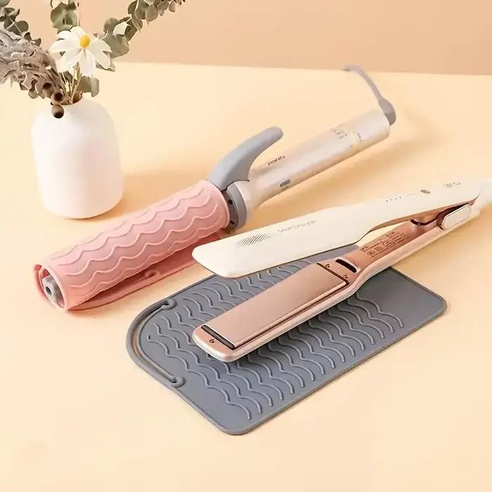Tapis en Silicone résistant à la chaleur, grande taille, Portable, outils chauds de voyage, housse p