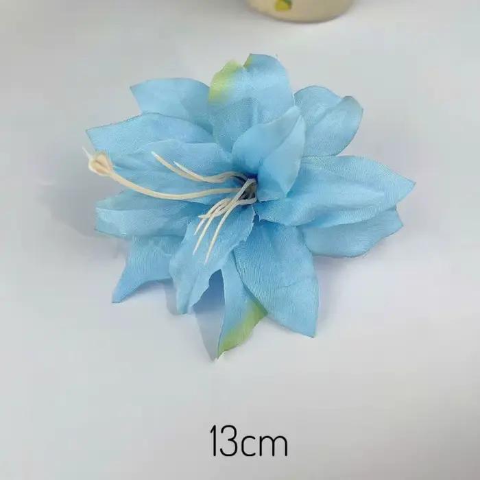 Épingle à cheveux rétro fleur de lys, couvre-chef de saint-valentin pour fille, Clip latéral esthéti