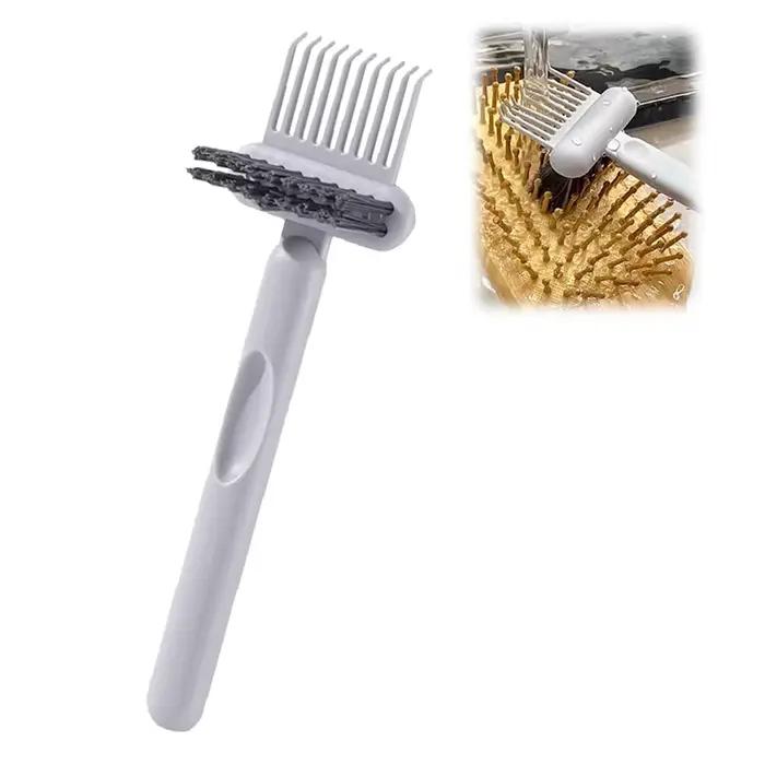 🛒 Outil de nettoyage de brosse à cheveux 2 en 1, brosse de nettoyage de peigne, râteau de nettoyage 
