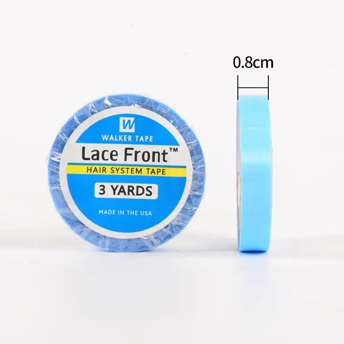 3yard 0.8cm avant dentelle perruque colle Double face ruban colle perruque colle pour ruban Extensio