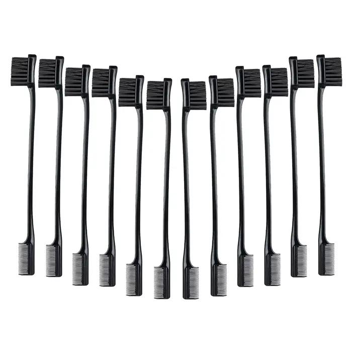 Ensemble de brosses de contrôle de bord double face 2 en 1, brosse à cheveux de contrôle de bord, br