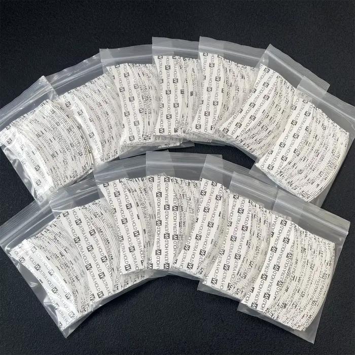 1/5/10/15 Packs de Bandes Adhésives Ultra Fortes Double Face pour Systèmes Capillaires, Super Adhési