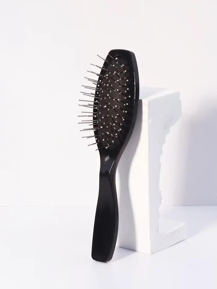 Brosse à perruque avec fil antistatique, peigne professionnel en acier inoxydable, spécial pour perr