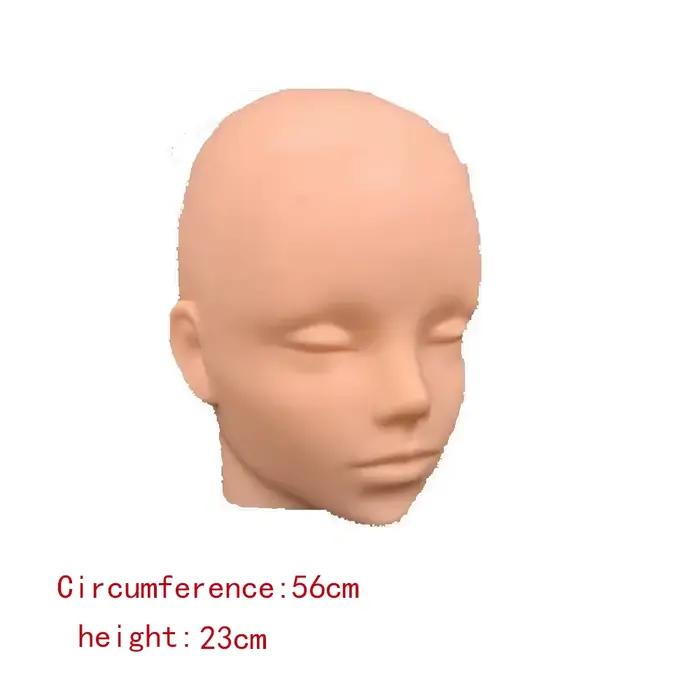 Perruque tête modèle Mannequin factice perruque lunettes chapeau présentoir support postiches suppor