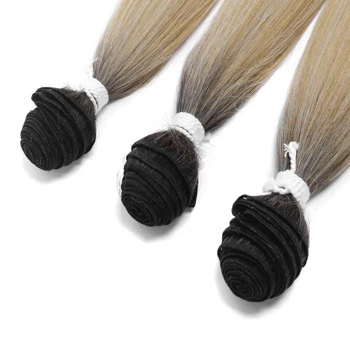 YunRong – tissage synthétique lisse Super Long, Extension capillaire, faux Yaki, tissage de cheveux 