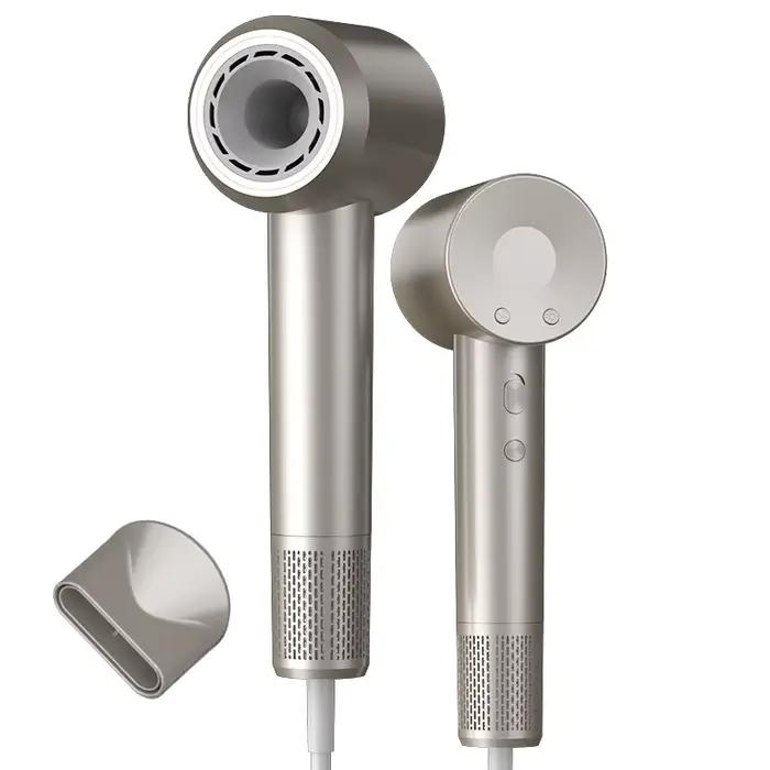 Sèche-cheveux ionique portable haute vitesse à ions négatifs pour usage domestique, sans lame, sécha