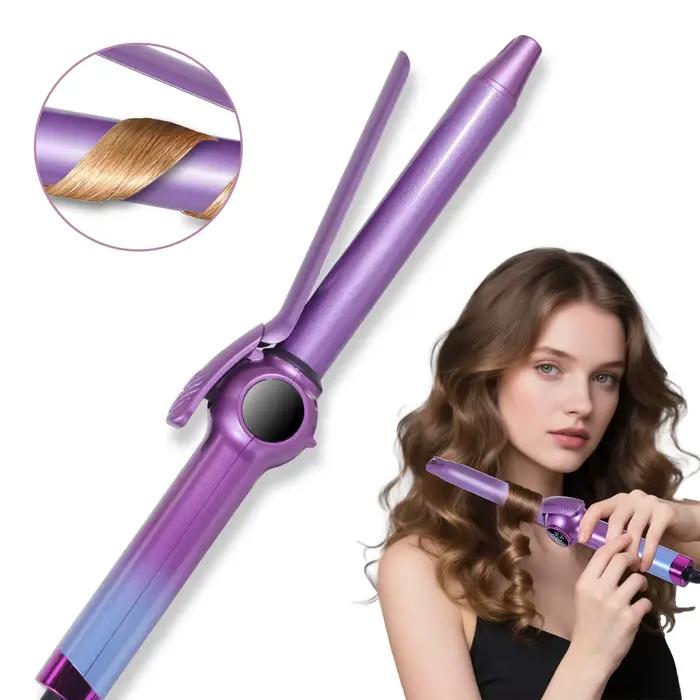 Fer à boucler électrique Hatteker pour femmes, boucleur portable à ions négatifs, sans dommage pour 