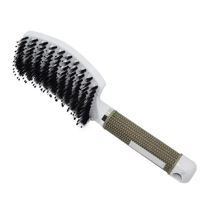 Brosse à cheveux démêlante, peigne brosse à cheveux, poils en nylon, femmes, massage du cuir chevelu