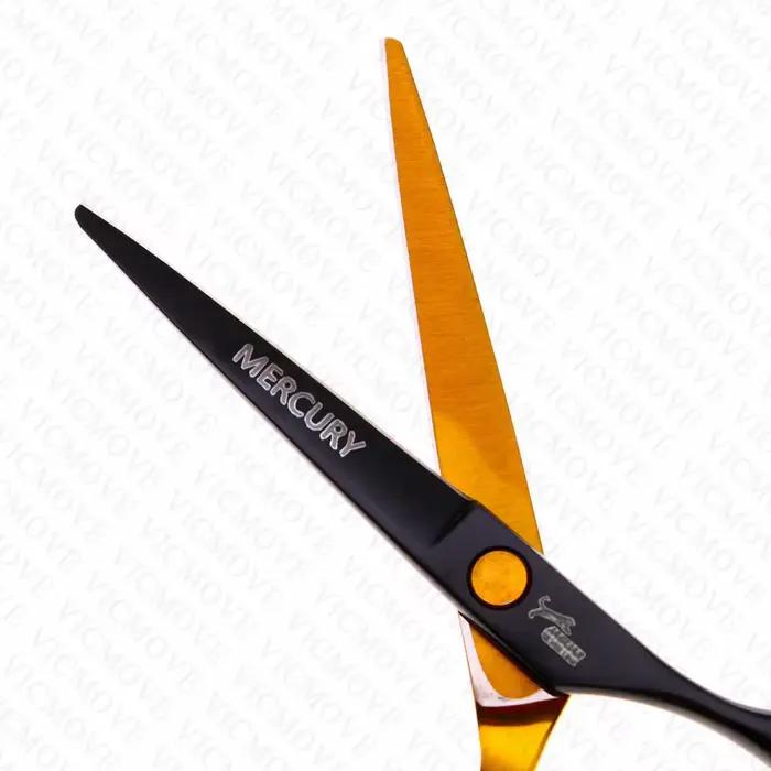 Ciseaux à cheveux professionnels de haute qualité, 5.5 pouces, ensemble de coupe et amincissement, p