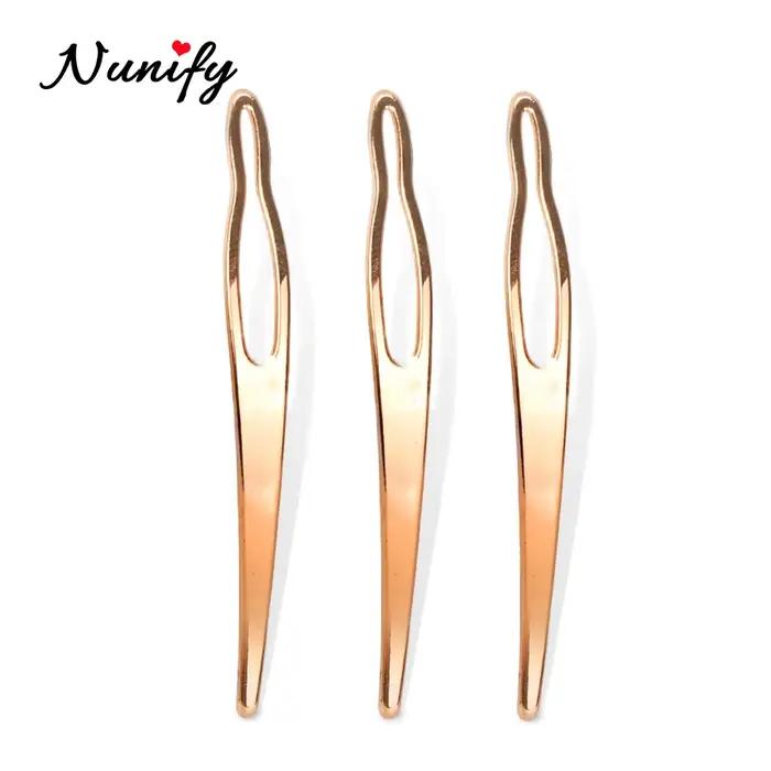 Outils de verrouillage pour Locs Deadlocks aiguille Blonde imbriquée aiguilles à cheveux Easylocks o