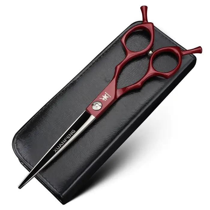 Ciseaux à cheveux XUANTENG adaptés aux coiffeurs gauche et droite, ciseaux de coupe tranchants longu
